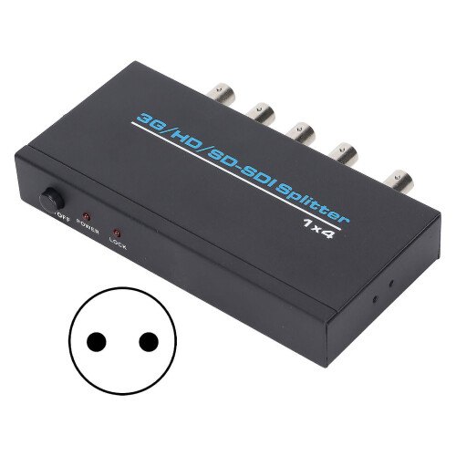 S114 SDI 1 είσοδος 4 έξοδος Ψηφιακός διανομέας SDI Διανομέας που