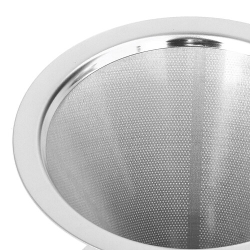Φίλτρο καφέ OD 105mm από ανοξείδωτο χάλυβα τύπου χωνιού ακριβούς καφέ για το σπίτι 1