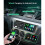 Autoradio singolo DIN con CarPlay e Android Auto, schermo touchscreen da 4 pollici, lettore MP5, Bluetooth 4