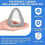 Replacement Cushion (M) compatible AirTouch F20,Enhanced Comcompatiblet Replacement Cushion compatible F20 Medium 2
