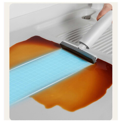 Self-Squeezing Mini Mop, Foldable Cleaning Tool for Home Use, Strong Absorbency for Bathrooms, Kitch 2