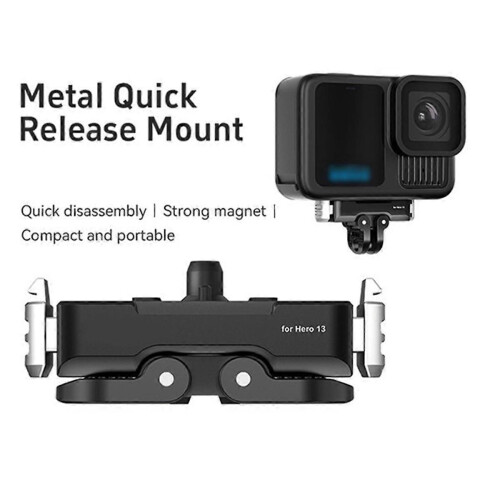 Για Hero12 11 10 9 11mini MAX Μαγνητική βάση γρήγορης αποδέσμευσης Μ 1