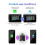Box wireless per auto Carplay e Android Auto 2 in 1, da cablato a wireless, dongle plug-and-play, mini 3