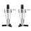 2 τεμάχια ανταλλακτικό ακροφύσιο Bar Butler 45Ml/1.5Oz, τοποθετημένο στον τοίχο 2