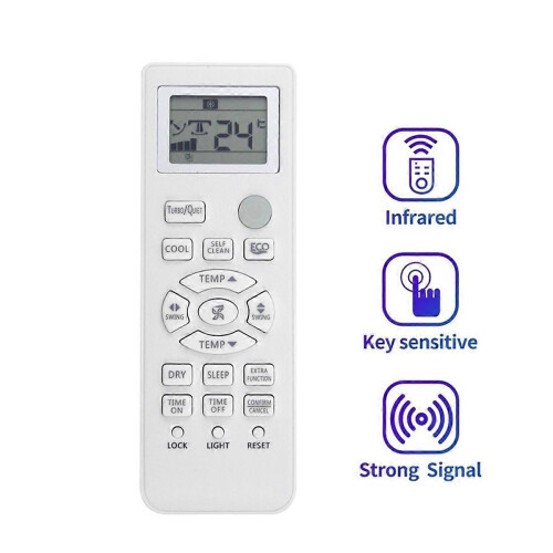 Replace 0010401715BW Air Conditioner Remote Control for Air Conditioner 0010402886BD Remote Control 1