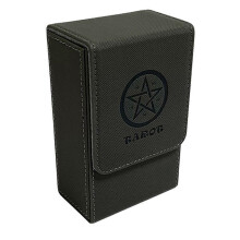 Caja portátil para cartas de tarot, caja de almacenamiento de cartas, caja para cartas C