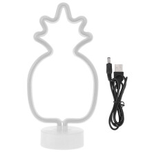 Unique Shape Neon Table Lamp with Stand Base for Living Room Bedroom
