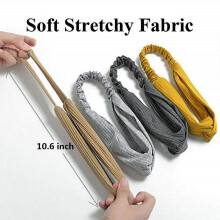 8PCS Cross-Tied Headband for Women Face Cleansing Hair Band Set High Elasticity Sports Sweat-Absorbing Head Tie