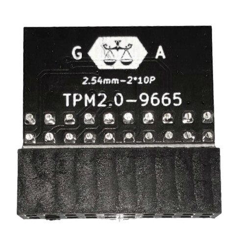 20pin Encryption Security Module Board Remote Control TPM2.0 For 1