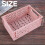 Collapsible Crate Plastic Folding Storage Box Basket Utility Cosmetic Container 7