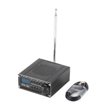 Φορητός δέκτης ραδιοφώνου πλήρους ζώνης AM LW MW SW SSB LSB USB σαρωτής με κεραία ATS‑20+ Si4735