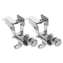 2pcs Metal Snare Drum Wire Strainer Set with Regulator for Precise Tension Control and Easy Kit Tuning