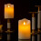 3LED flammeløse bloklys – batteridrevet 5