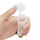 50 PCS Queen Bee Roller Cage - Plastic Beekeeping Queen Cup Kit Queen Bee Roller Cage Back Cup Hold 3