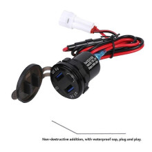 Υποδοχή τροφοδοσίας USB μοτοσικλέτας 12V για Yamaha Tenere 700 XTZ07 XTZ700 2019-2024