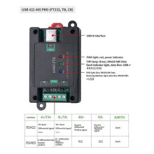 Serial Port Converter Module with Guide Rail DB9 Male/USB-B Interface U4P-FT1B USB 485 PRO(FT232,TB,1, CB)