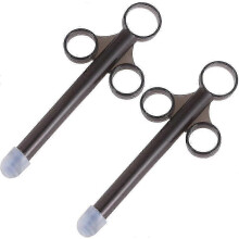 Applicatore di lubrificante riutilizzabile compatibile con uso anale e vaginale, iniettore di lubrificante