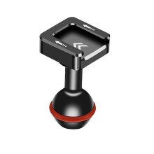 20mm Ball Head Adapter Mount Cold Shoe Ballhead for DSLR Camera Monitor Light Holder and Phone Stan