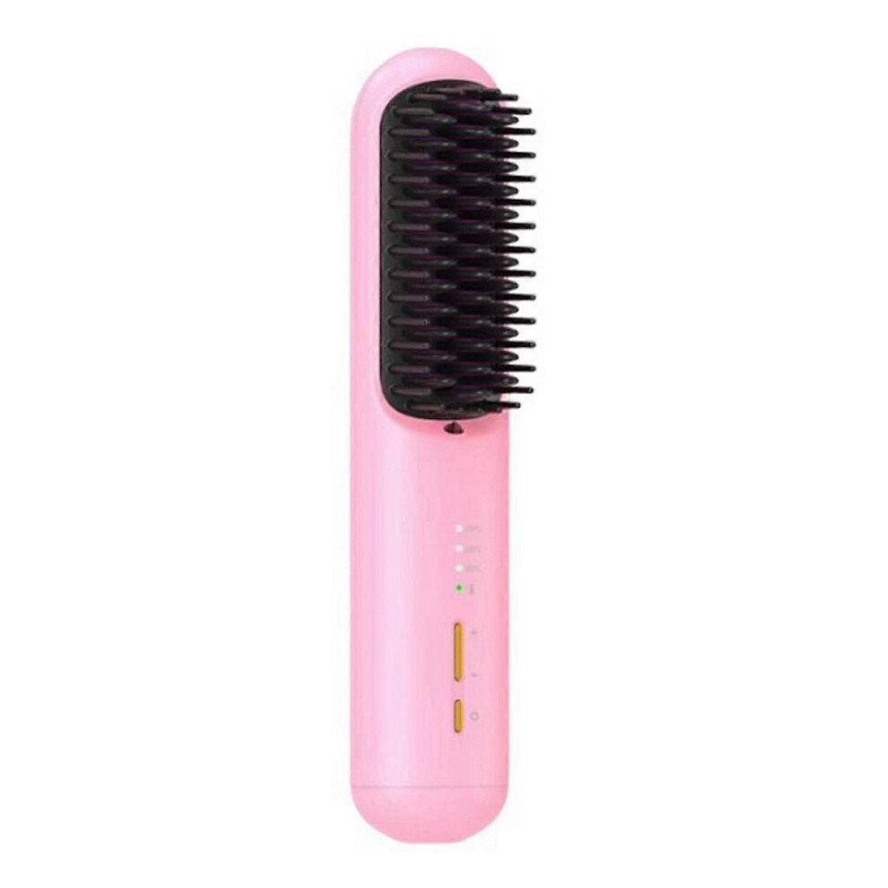 Rechargeable Hair Straightener Negative Ion Hair Straightener Curly Hair Dual-Purpose Electric Curling Comb B
