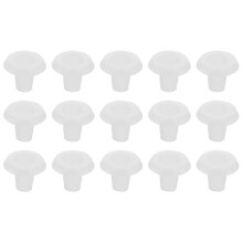 Blinds Bottom Rail Plug Replacement Kit 30Pcs, 2x2x1.5cm POM, Simple Generous Style