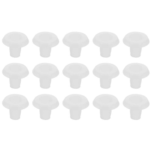 Blinds Bottom Rail Plug Replacement Kit 30Pcs, 2x2x1.5cm POM, Simple Generous Style