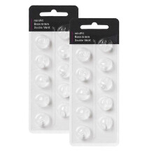 Hearing Aid Domes for Replacements, for Minifit Double Vent Domes 2 Packs, Universal Domes 10mm