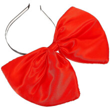 Oversized Red Bow Headband for Women Christmas Hair Accessories 1 Pack