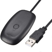 360 Wireless PC Controller Receiver - Windows Gaming Adapter - Black