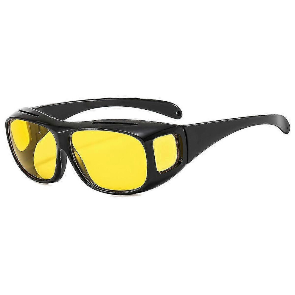 Anti Glare Night Driving Glasses for Men & Women - HD Polarized Night Vision Glasses