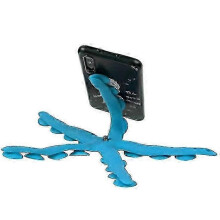 Flexible 5 Tentacles Suction Cup Camera Phone Holder, 360 Rotatable Tripod Stand for Smartphones