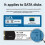 2X M.2 SSD  Enclosure USB3.2 Gen2 Type C 5Gbps SSD Case M.2  Enclosure Disk Box Tool Free SSD Aluminum Case 10