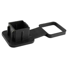 Paquete de 2 cubiertas para enganche de remolque de 5,1 cm, protector de enganche de remolque a prueba