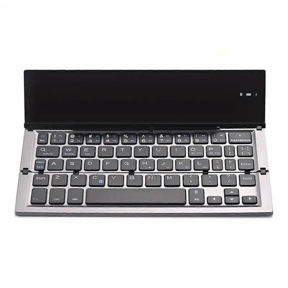 Folding Bluetooth Mobile Phone Keyboard Rechargeable Wireless Pocket Keyboard For Phones Tablet,Etc 9409192885715