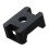 Black 4.5mm Width Cable Tie Base Saddle Type Mount Wire Holder 100Pcs 3