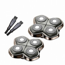2-Pack Premium Replacement Heads for Pitbull Shaver Gold PRO Silver PRO Diamond Models
