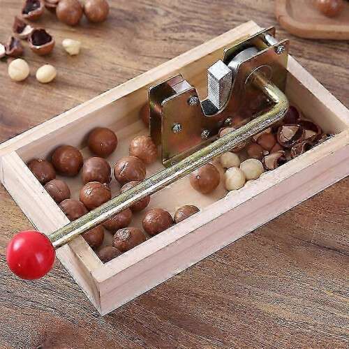 Heavy Duty Nut Cracker Tool for All Nuts - Macadamia, Pecan, Walnut, Chestnut, Hazelnut, Almond Sheller Machine