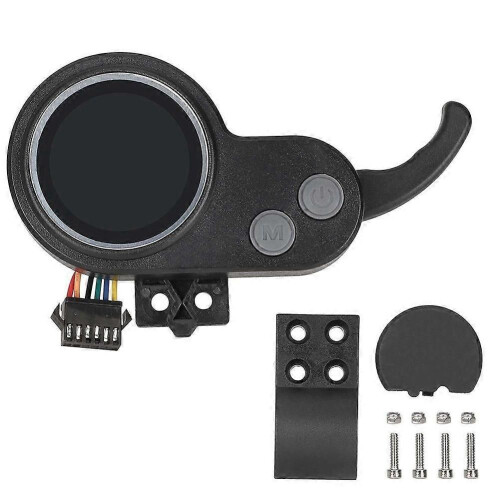 E-Scooter LCD Display 36V/48V/52V/60V Digital Display 6-Pin Connector LCD Speedometer for JP Controllers
