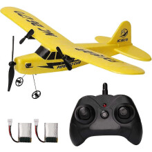 2.4GHz Remote Control Airplane with USB Charging, Easy to Fly Glider for Beginners, Kids and Adults