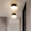 2 LED-vägglampor vardagsrum modern LED-randig - transparent 4