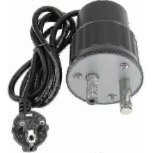 Electric Rotisserie Motor for BBQ, Aluminum Camping Grill Kit, 0-24kg Load Capacity (EU Plug)