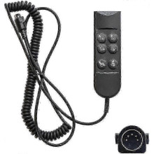 Fruhdi 6-Key Handset Controller with 5-Pin Plug for Lift Chairs and Power Recliners