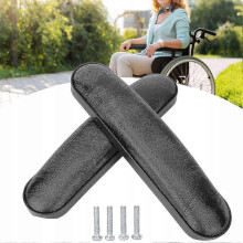 2025 Wheelchair Armrests Pair - Comfortable & Adjustable Support