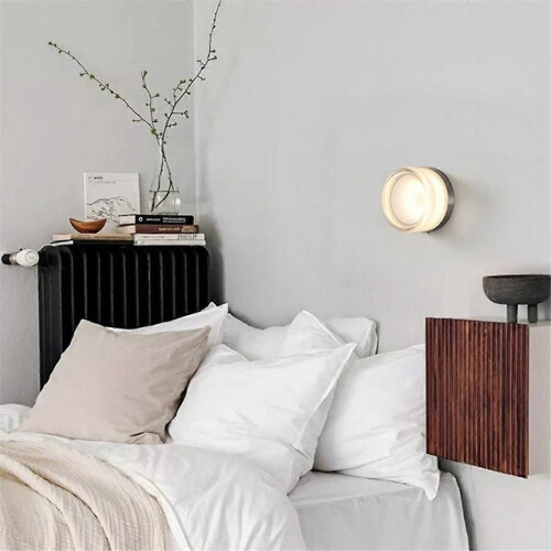 LED-vägglampor för sovrum, sängbord, bakgrundsbelysning, D 2