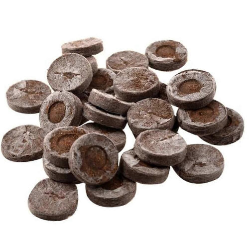 110 Pcs Professional Peat Pellets Plant Starting Soil Block Seedling 2