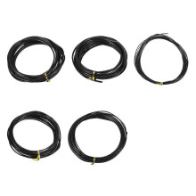 Set di 5 fili per la formazione di bonsai in alluminio anodizzato (da 1,0 mm a 3,0 mm, per un totale