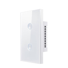 Διακόπτης αφής Zigbee White Smart Touch 110-240V 2.5D Κοίλου τύπου, επαναλήπτ