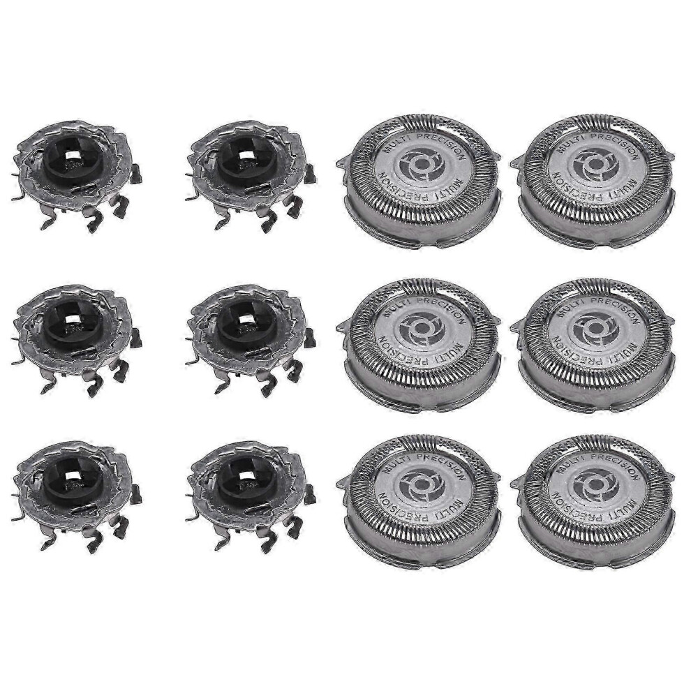 Replacement Heads Pack of 6 for Series 5000 Shavers S5000 S5420 S5380 S5351 with MultiPrecision Blades