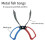Multi-Function Fish Catcher, Fish Clamp, Anti-Slip Fish Control Device, Fish Pliers, Fish Catching Clips 2