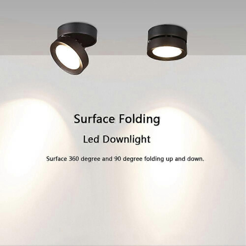 LED Downlight Πτυσσόμενο Φωτιστικό Οροφής 7W Τοποθετημένο Φωτι 2