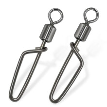 Rolling Swivel Coastlock Snap Clips 25Pcs Fishing Connector Stainless Steel Carabiner Quick Change